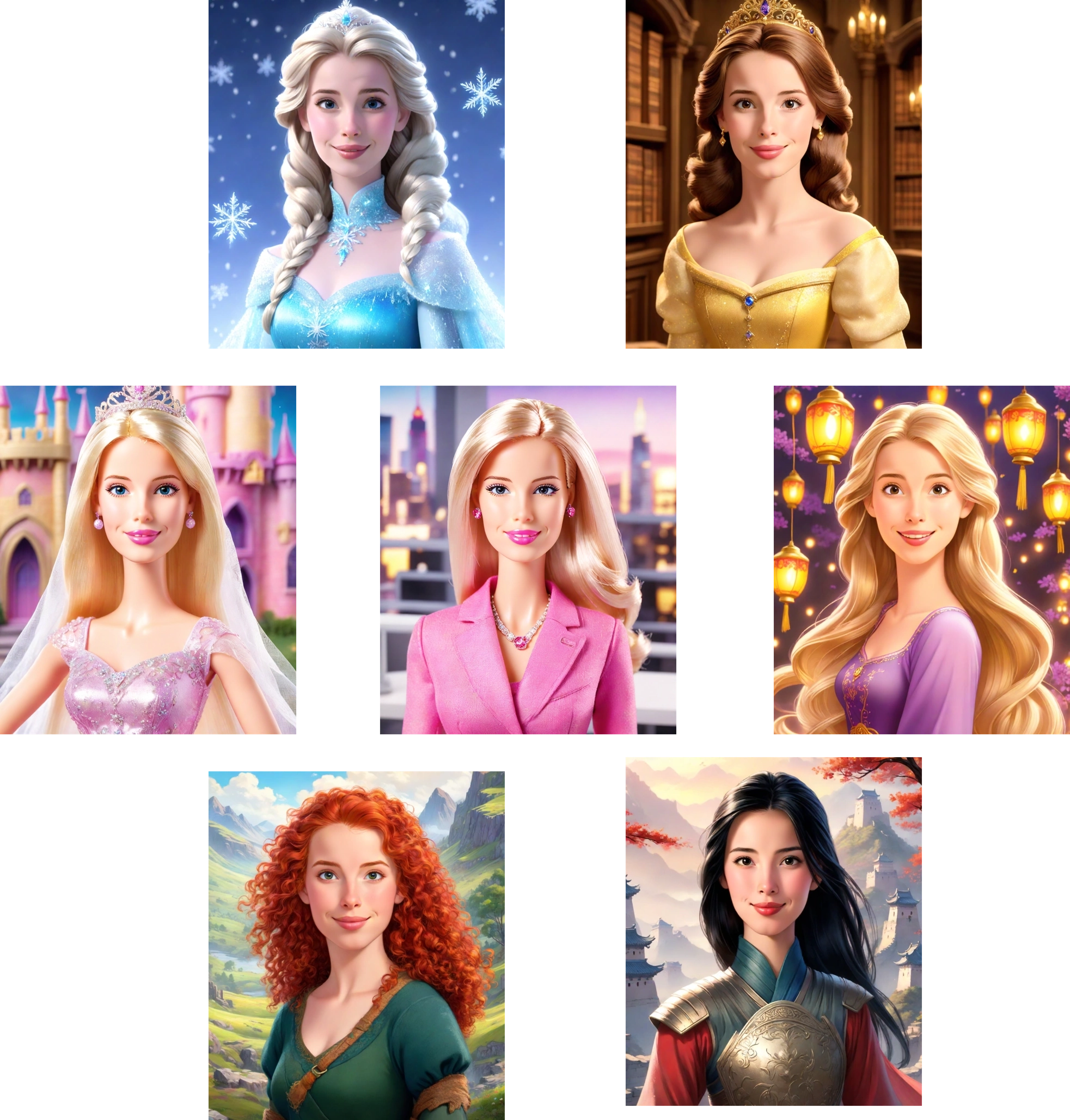 AI Portrait Classic Styles Example